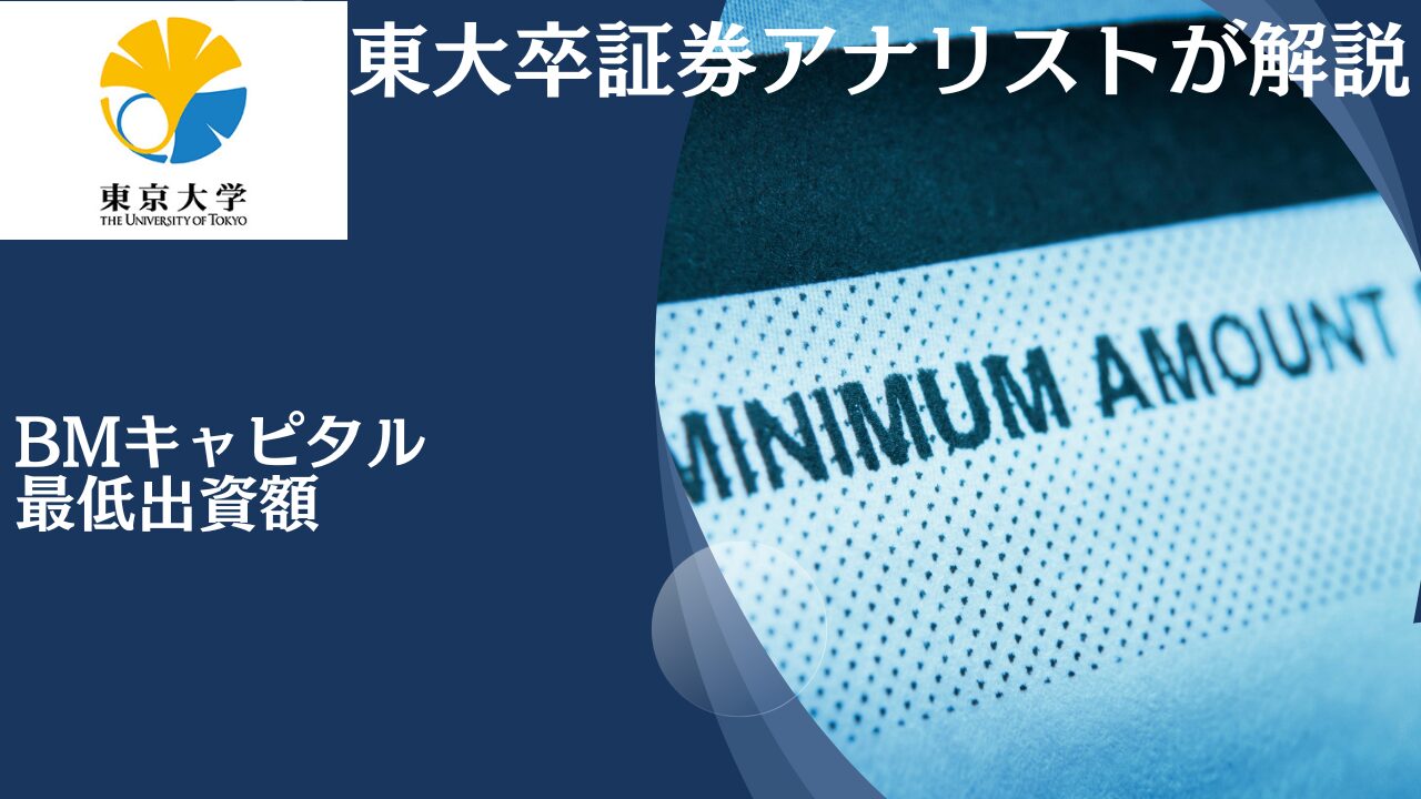 【解約条件や手数料】BMキャピタルの最低投資額は1000万円？欧米ヘッジファンドとその水準を比較！